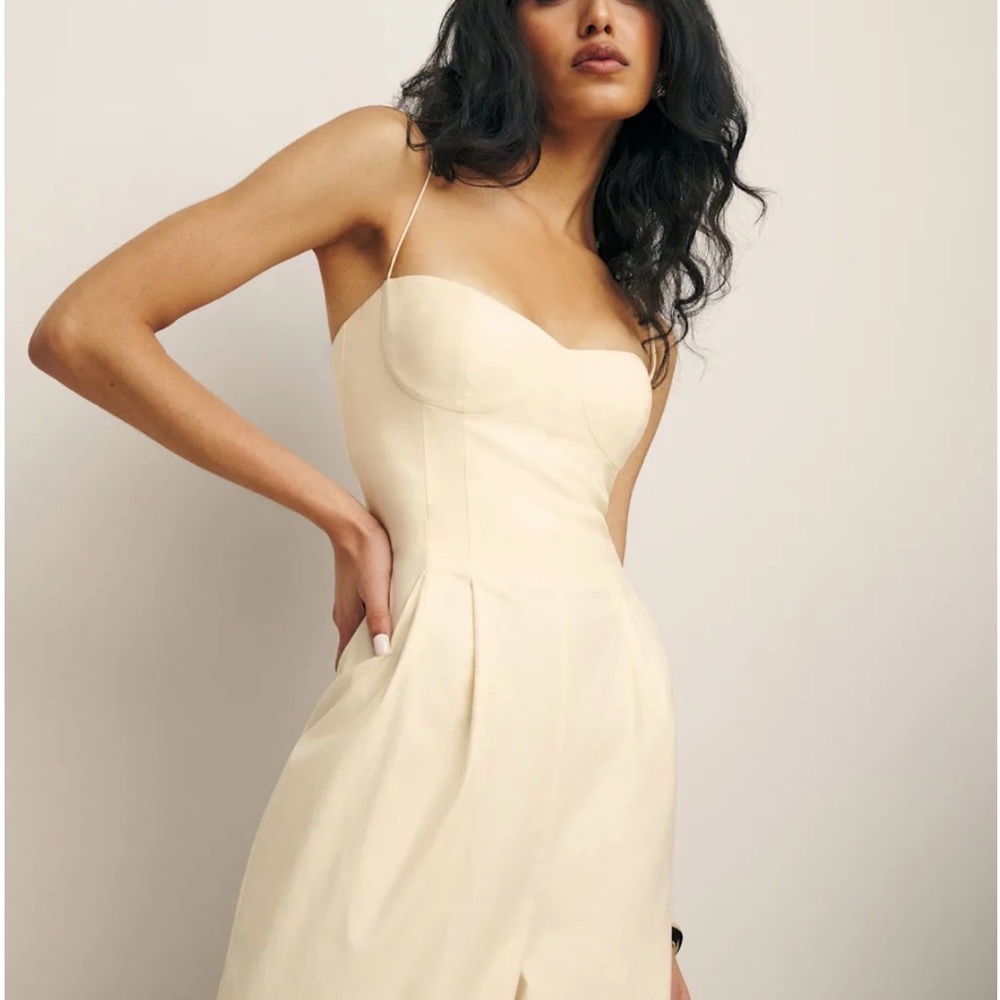 Reformation Cream Jumpsuit - Picture 3 of 6